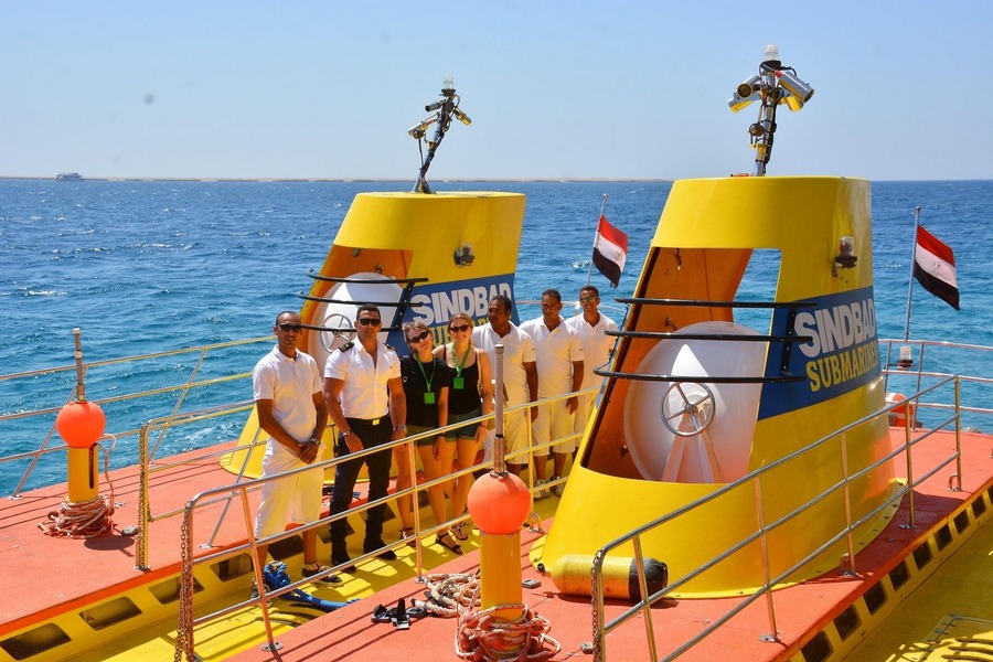 Sindbad U-Boot Ausflug ab Hurghada