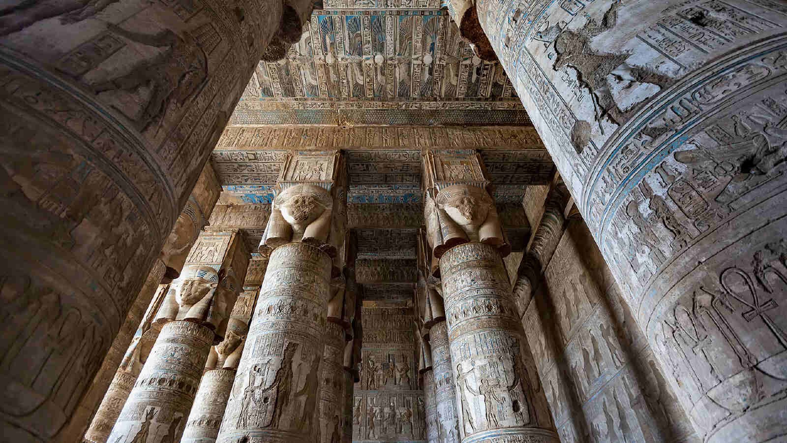 Dendera Tempel Dendera Tempel