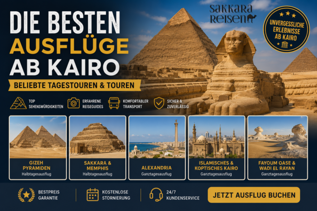 Die besten Ausflüge ab Kairo | Beliebte Tagestouren & Touren Die besten Ausflüge ab Kairo | Beliebte Tagestouren & Touren