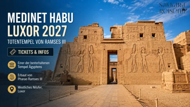 Medinet Habu Luxor | Totentempel von Ramses III Tickets & Infos