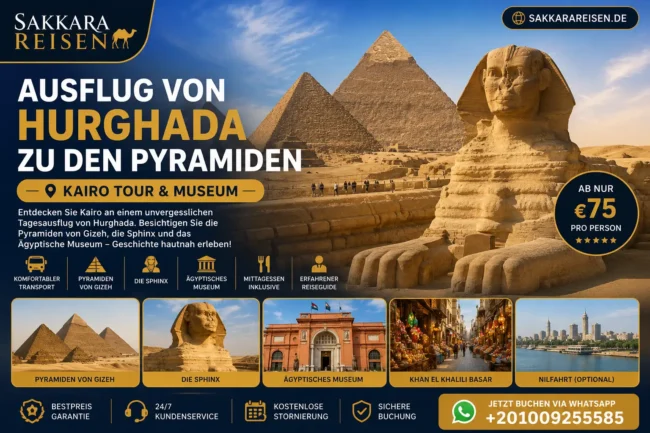 Ausflug von Hurghada zu den Pyramiden