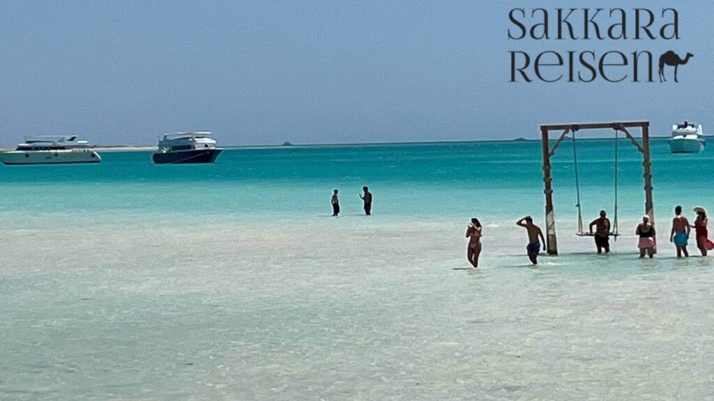 Entspannung am Strand von Hurghada