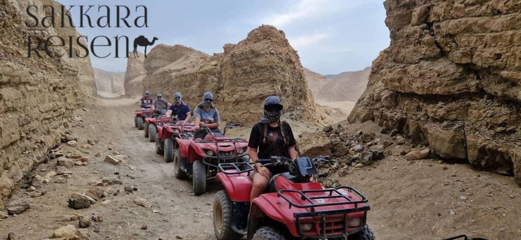 Wüstensafari Hurghada und Quad fahren 