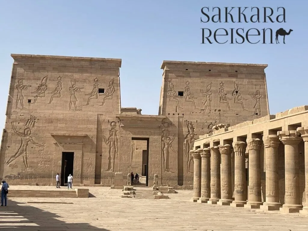 Philae Tempel auf der Insel Agilkia in Assuan