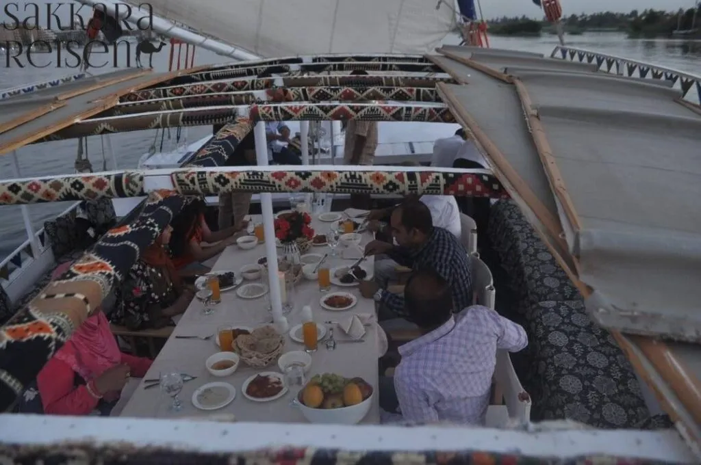 Lunch on a Felucca