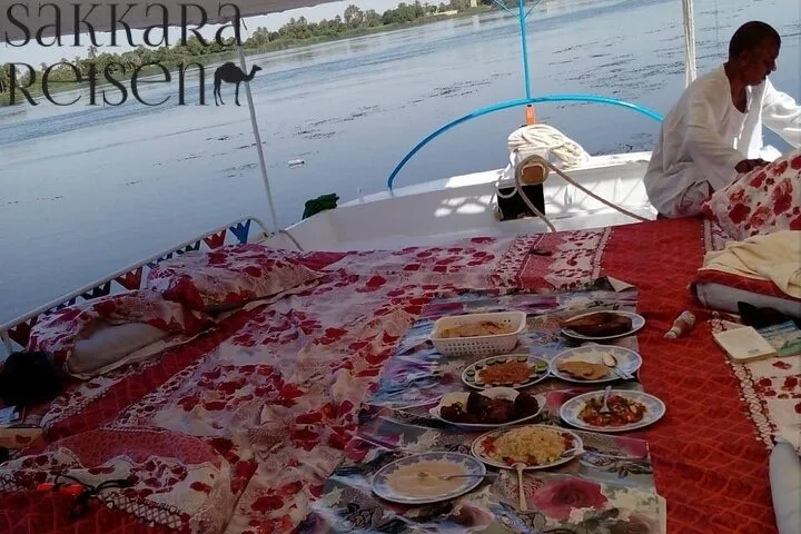 Lunch on a felucca