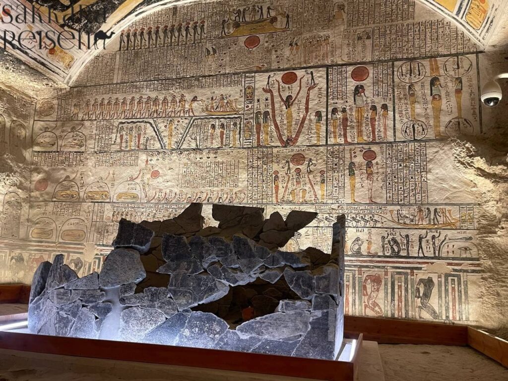 Valley of the Kings – including the tomb of Tutankhamun & Ramses V./VI.
