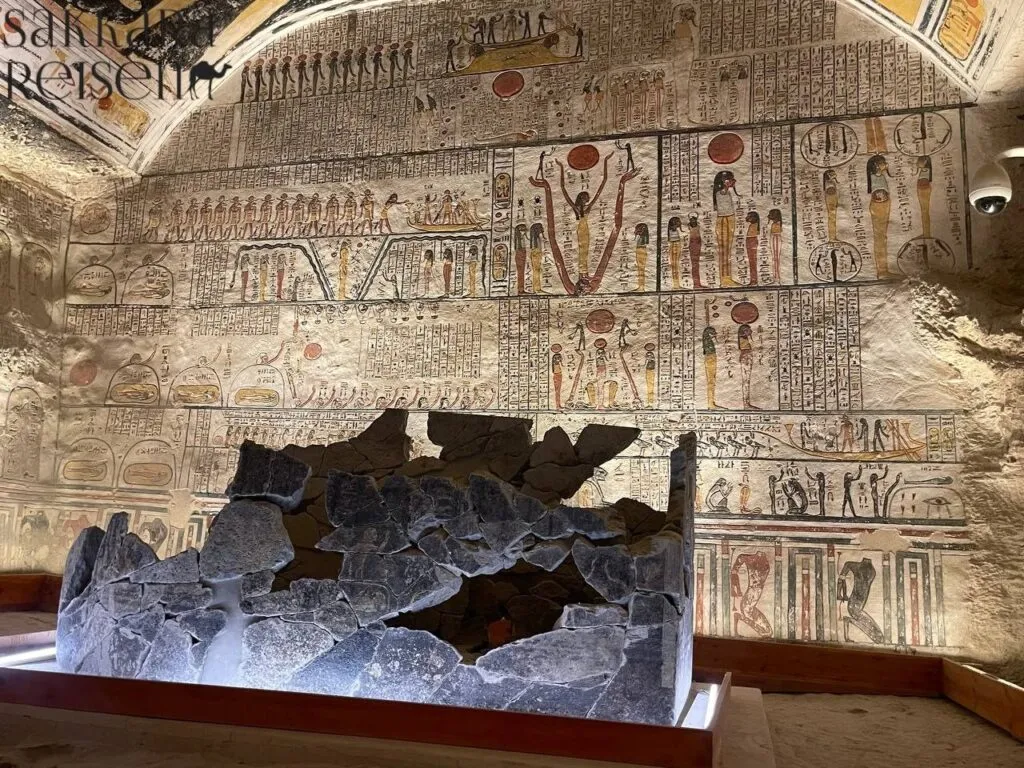 Valley of the Kings – including the tomb of Tutankhamun & Ramses V./VI.