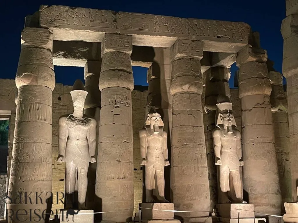Light show at Karnak Temple