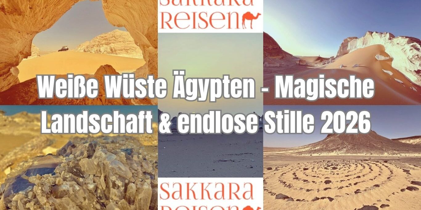 Weiße Wüste Ägypten – Magische Landschaft & endlose Stille 2026 Weiße Wüste Ägypten – Magische Landschaft & endlose Stille 2026