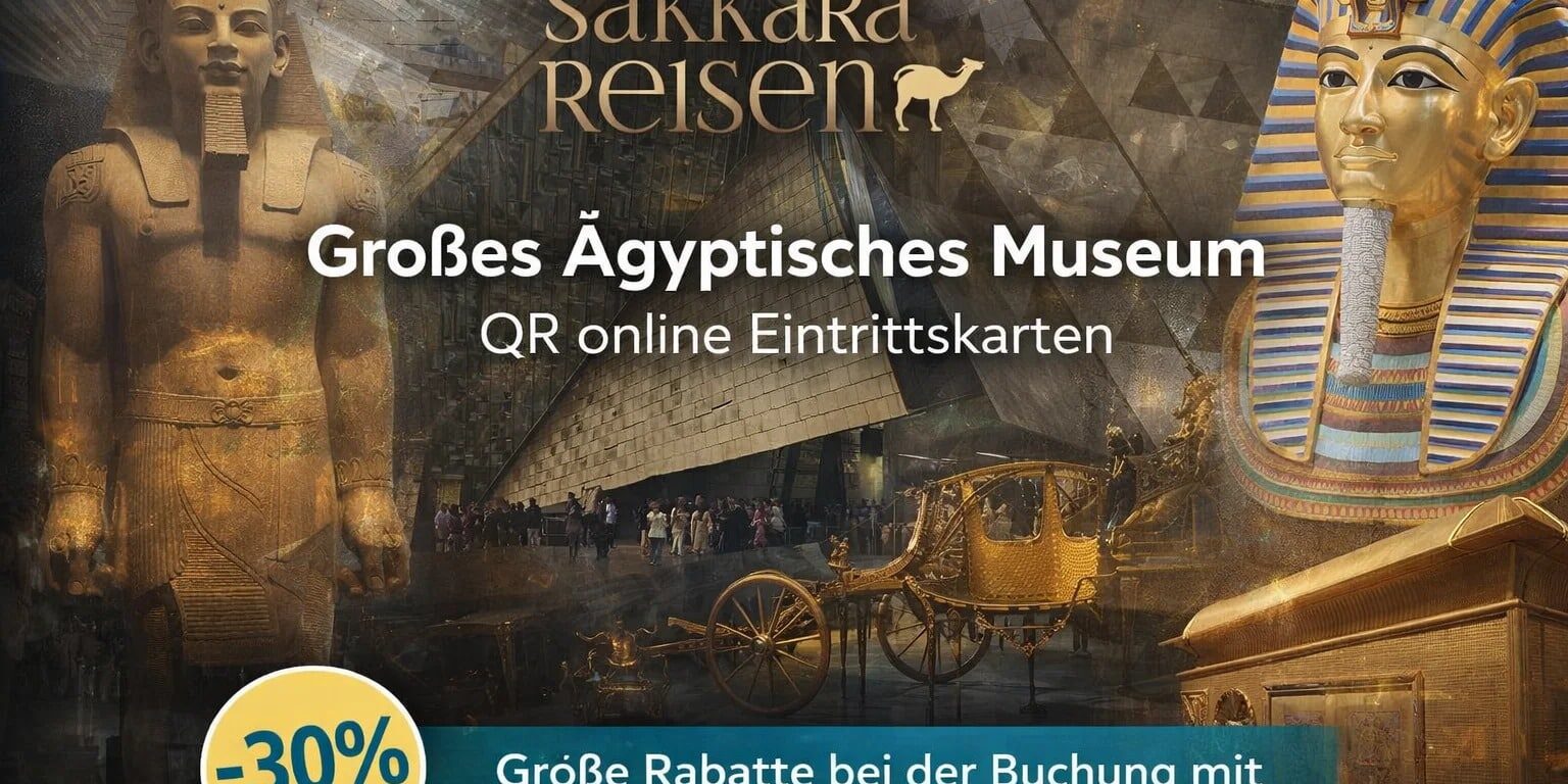 Großes Ägyptisches Museum QR online Eintrittskarten