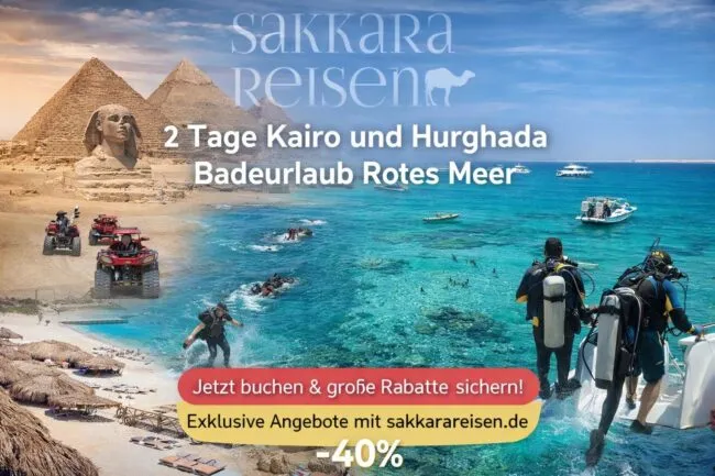 2 Tage Kairo und Hurghada Badeurlaub Rotes Meer 2 Tage Kairo und Hurghada Badeurlaub Rotes Meer