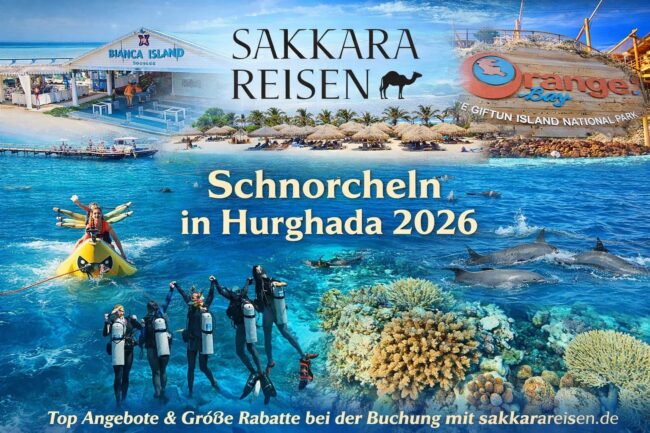 Schnorcheln in Hurghada 2026 Schnorcheln in Hurghada 2026