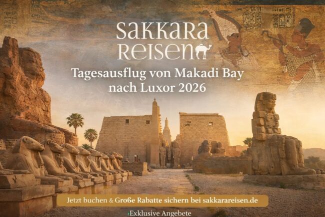 Tagesausflug von Makadi Bay nach Luxor 2026