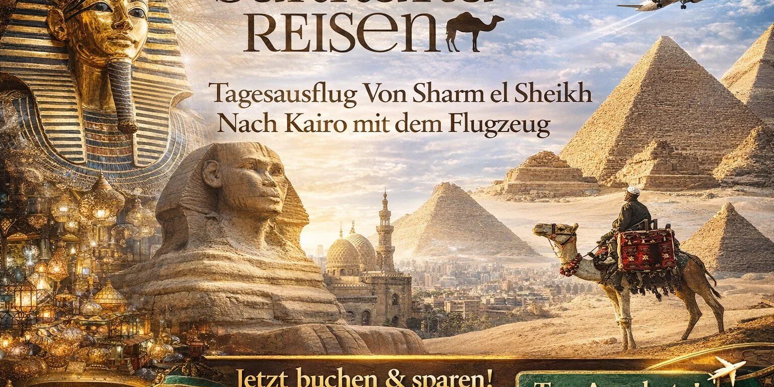 Tagesausflug Von Sharm el Sheikh Nach Kairo mit dem Flugzeug