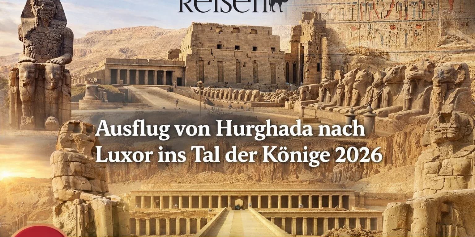 Ausflug von Hurghada nach Luxor ins Tal der Könige 2026