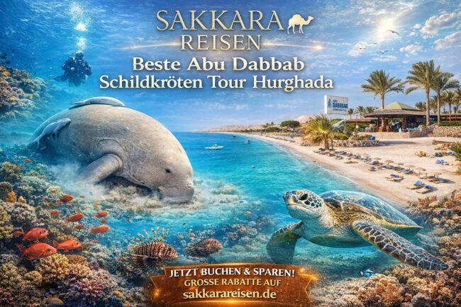 Abu Dabbab Schildkröten Tour Hurghada