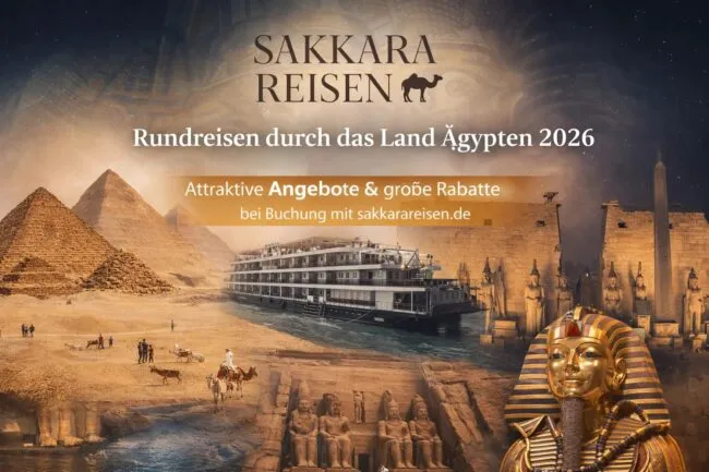 Rundreisen durch das Land Ägypten 2026