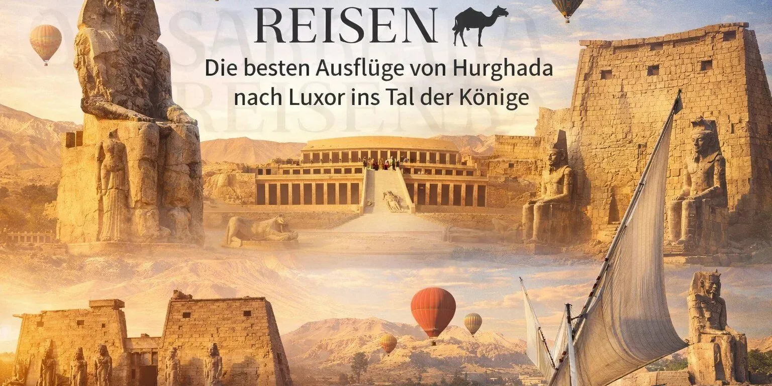 Die besten Ausflüge von Hurghada nach Luxor ins Tal der Könige