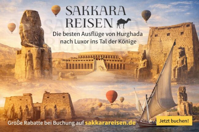 Die besten Ausflüge von Hurghada nach Luxor ins Tal der Könige Die besten Ausflüge von Hurghada nach Luxor ins Tal der Könige