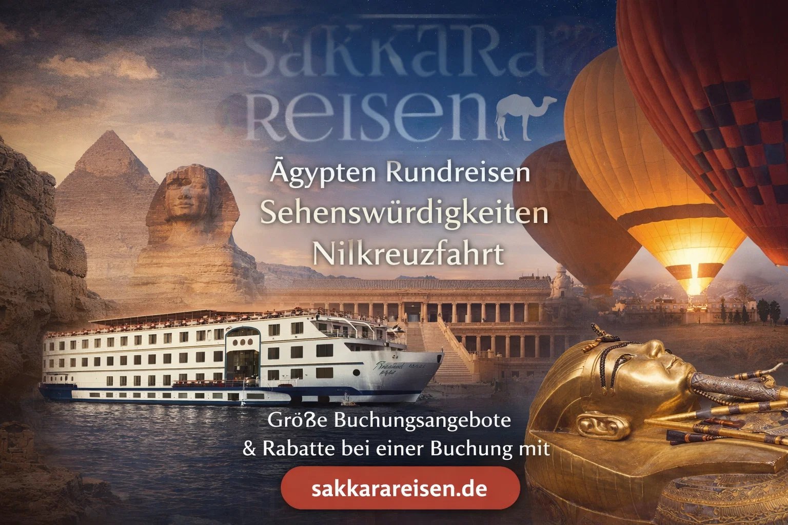 Ägypten Rundreisen Sehenswürdigkeiten Nilkreuzfahrt
