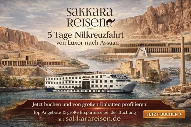 5 Tage Nilkreuzfahrt von Luxor nach Assuan