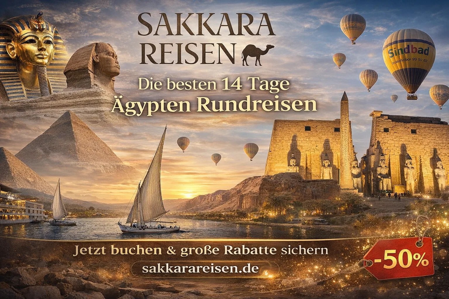 4 Tage Ausflug Kairo und Luxor