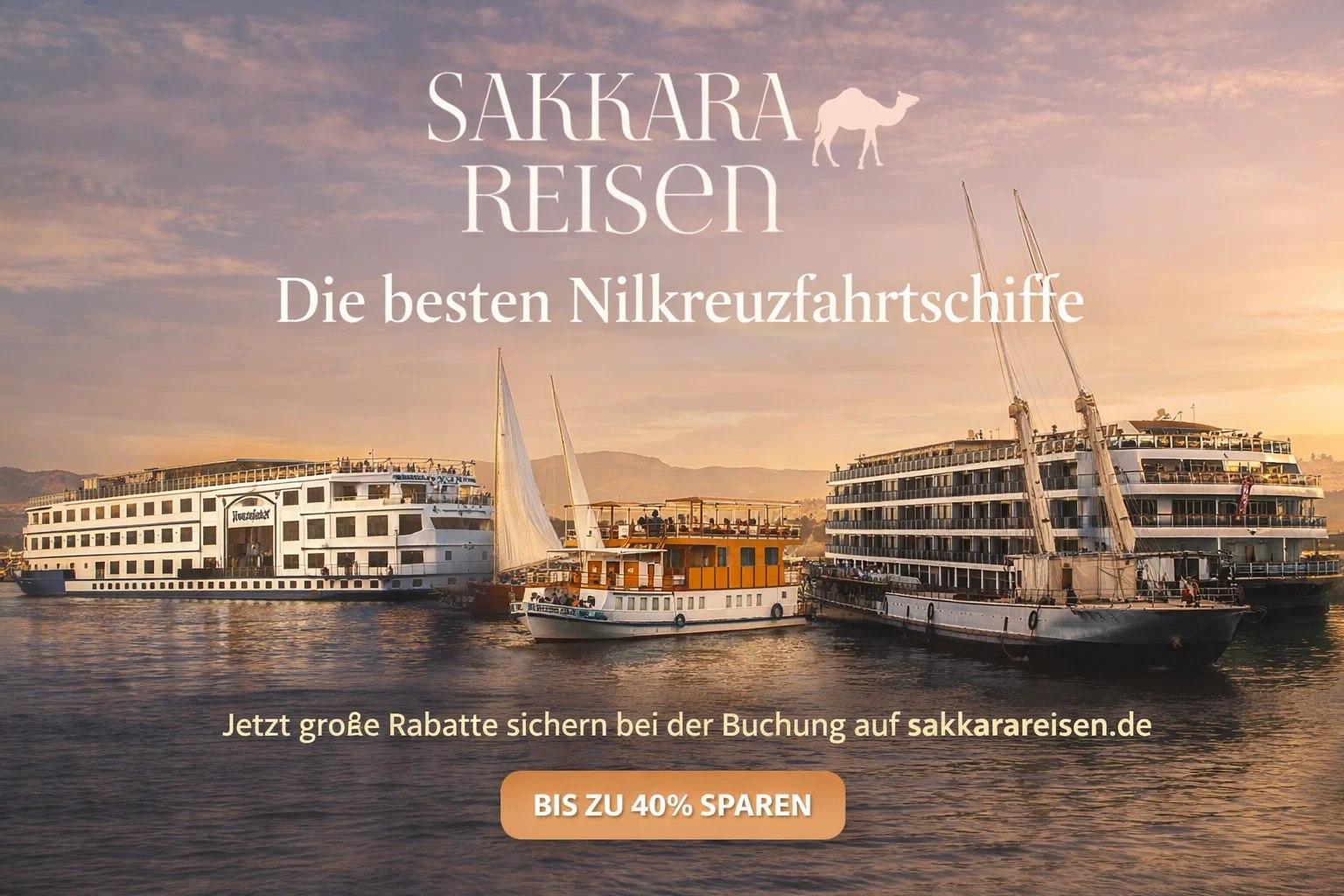 Die besten Nilkreuzfahrtschiffe