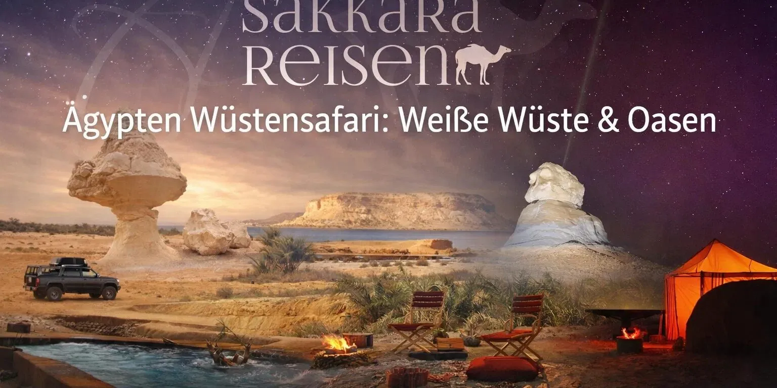 Ägypten Wüstensafari: Weiße Wüste & Oasen