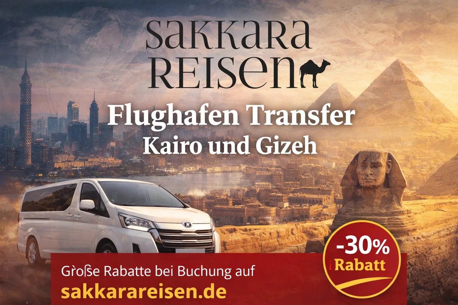 Flughafen Transfer Kairo und Gizeh