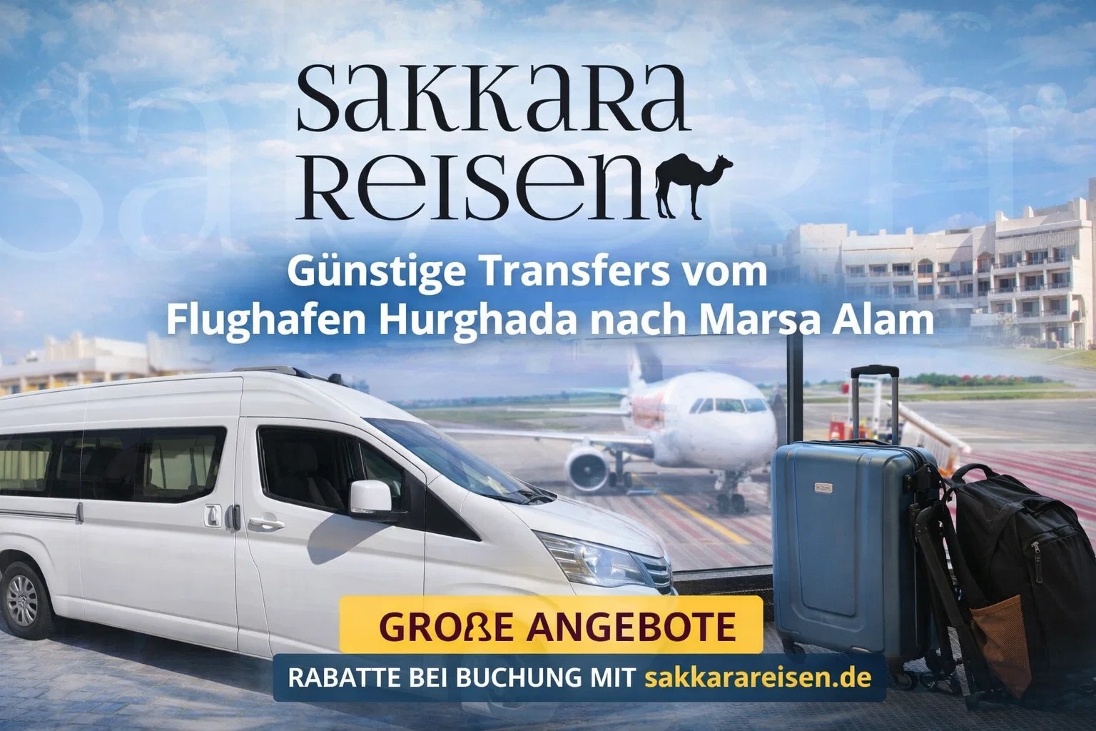 Günstige Transfers vom Flughafen Hurghada nach Marsa Alam