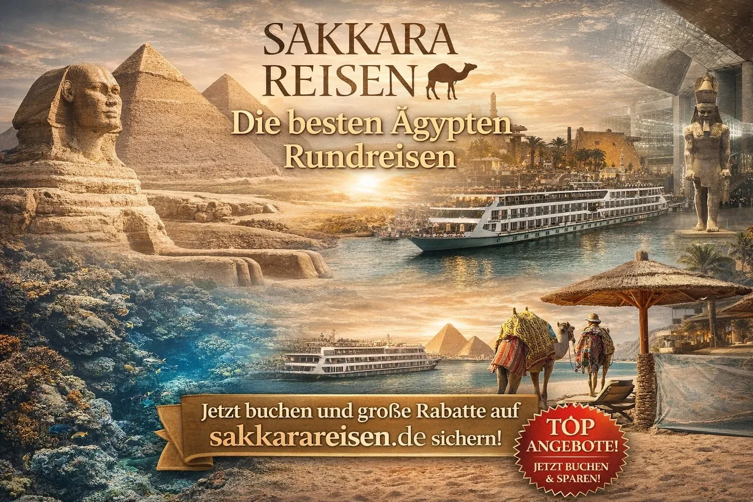 Die besten Ägypten Rundreisen