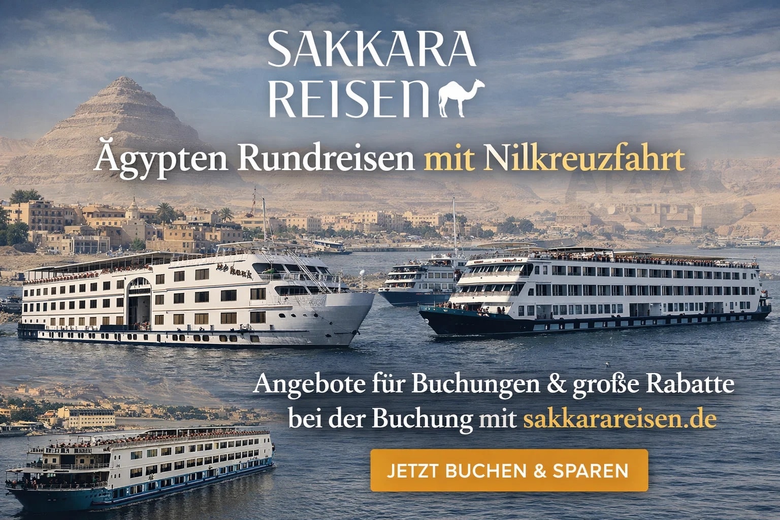 Ägypten Rundreisen mit Nilkreuzfahrt