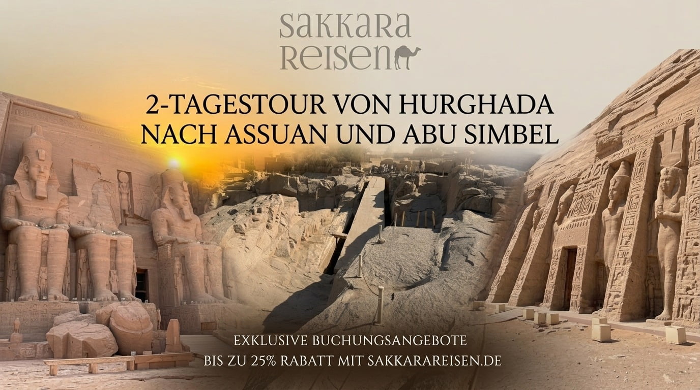 2-Tagestour von Hurghada nach Assuan und Abu Simbel