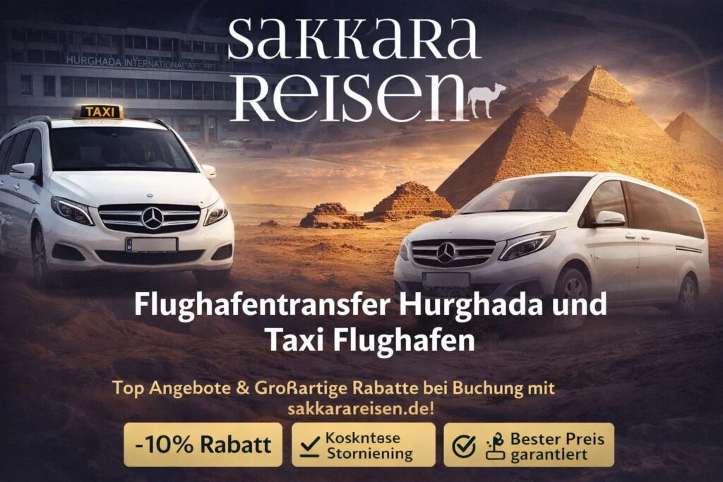 Flughafentransfer hurghada und Taxi flughafen