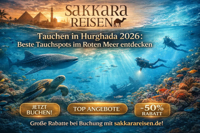 Tauchen in Hurghada 2026 : Beste Tauchspots im Roten Meer entdecken