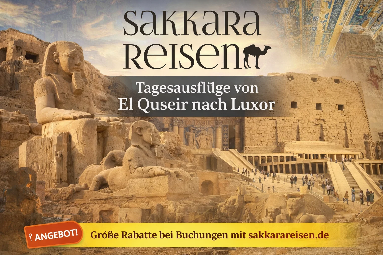 Tagesausflüge von El Quseir nach Luxor