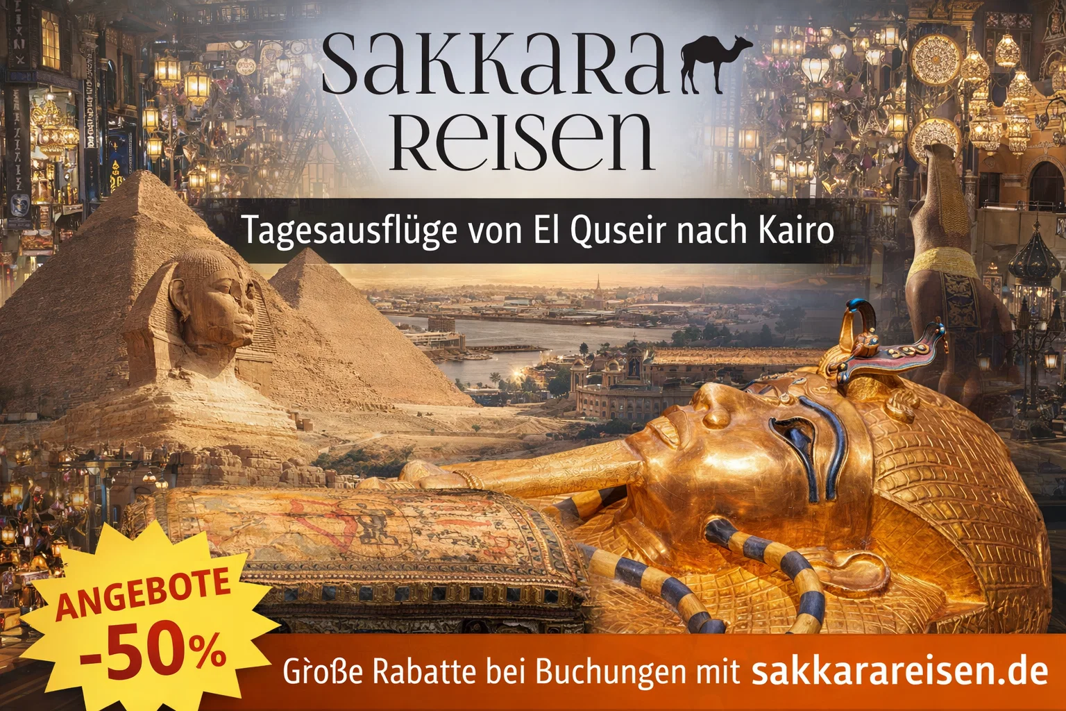 Tagesausflüge von El Quseir nach Kairo