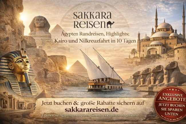 Ägypten Rundreisen, Highlights : Kairo und Nilkreuzfahrt in 10 Tagen