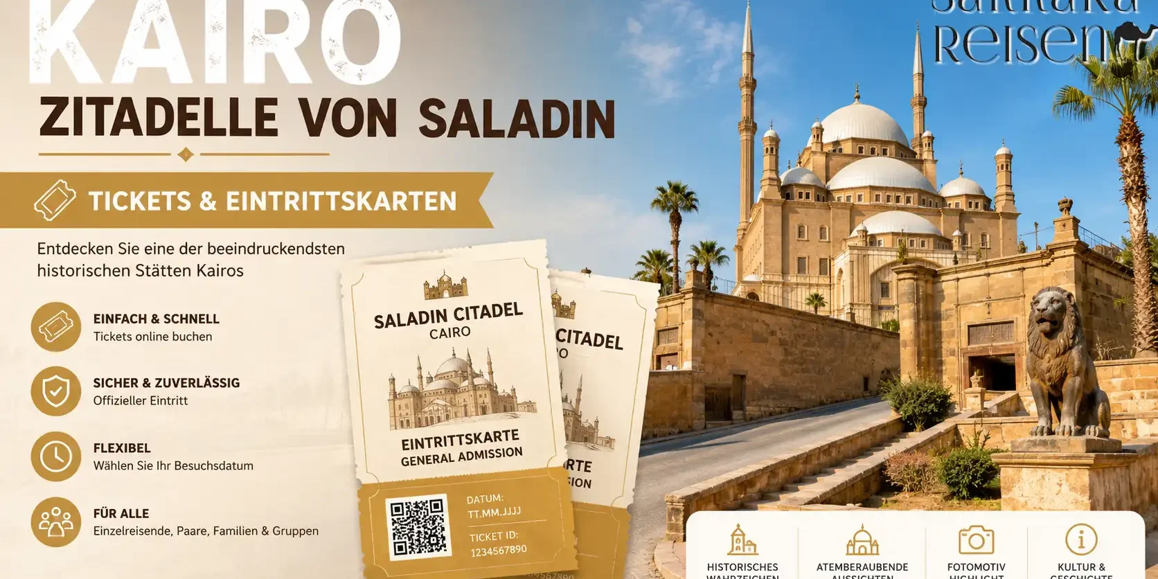 Kairo Zitadelle Von Saladin – Tickets & Eintrittskarten Kairo Zitadelle Von Saladin - Tickets & Eintrittskarten