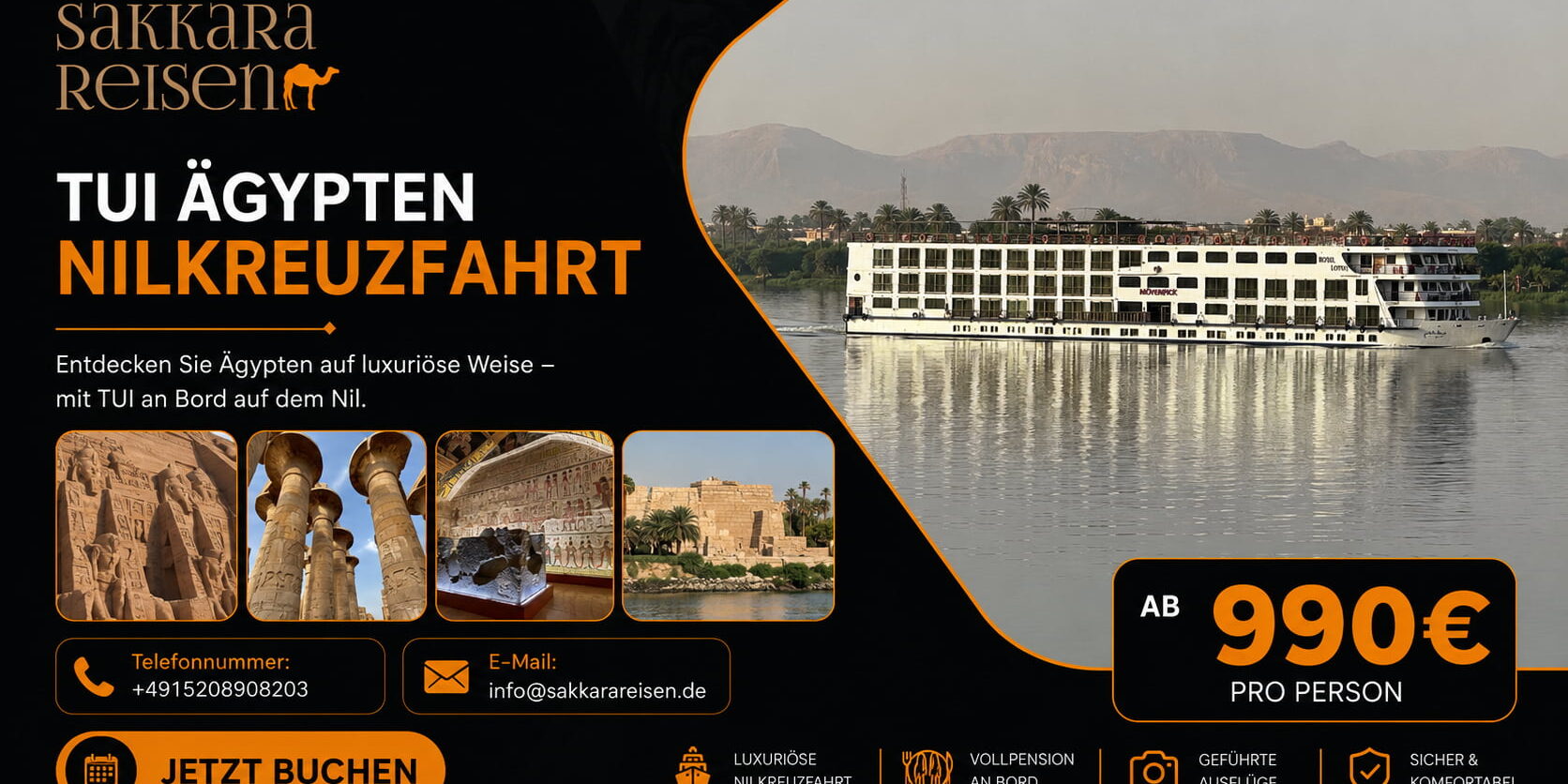 TUI Ägypten Nilkreuzfahrt