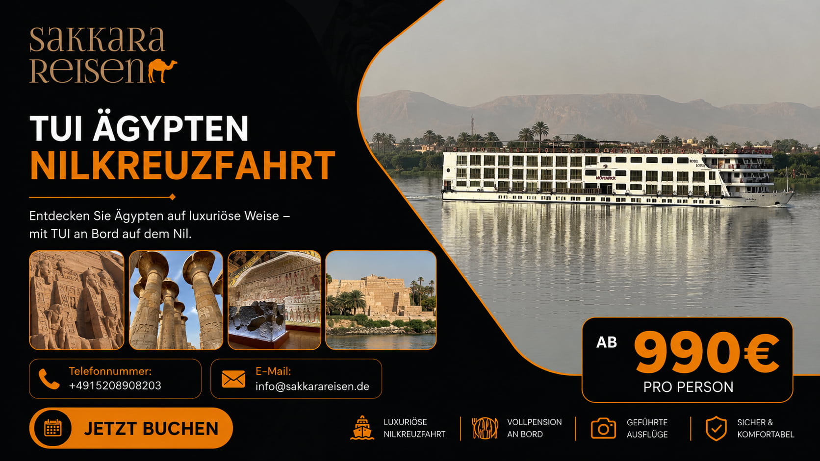 TUI Ägypten Nilkreuzfahrt
