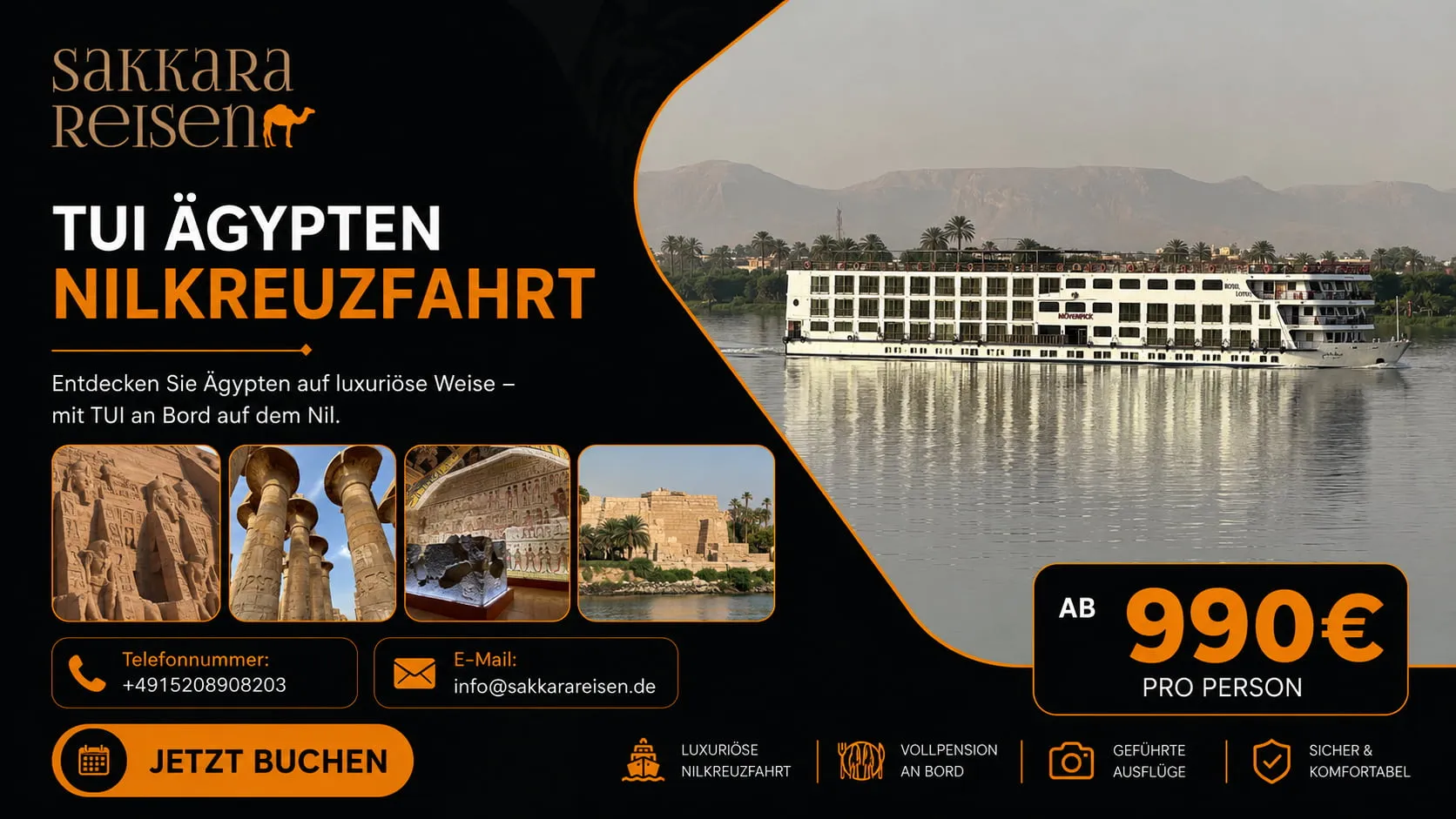 TUI Ägypten Nilkreuzfahrt