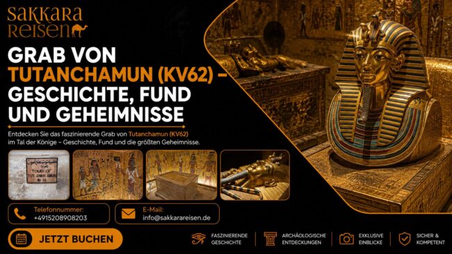 Grab von Tutanchamun (KV62) – Geschichte, Fund und Geheimnisse
