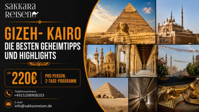 Gizeh- Kairo die besten Geheimtipps und Highlights