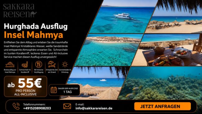 Hurghada Ausflug Insel Mahmya