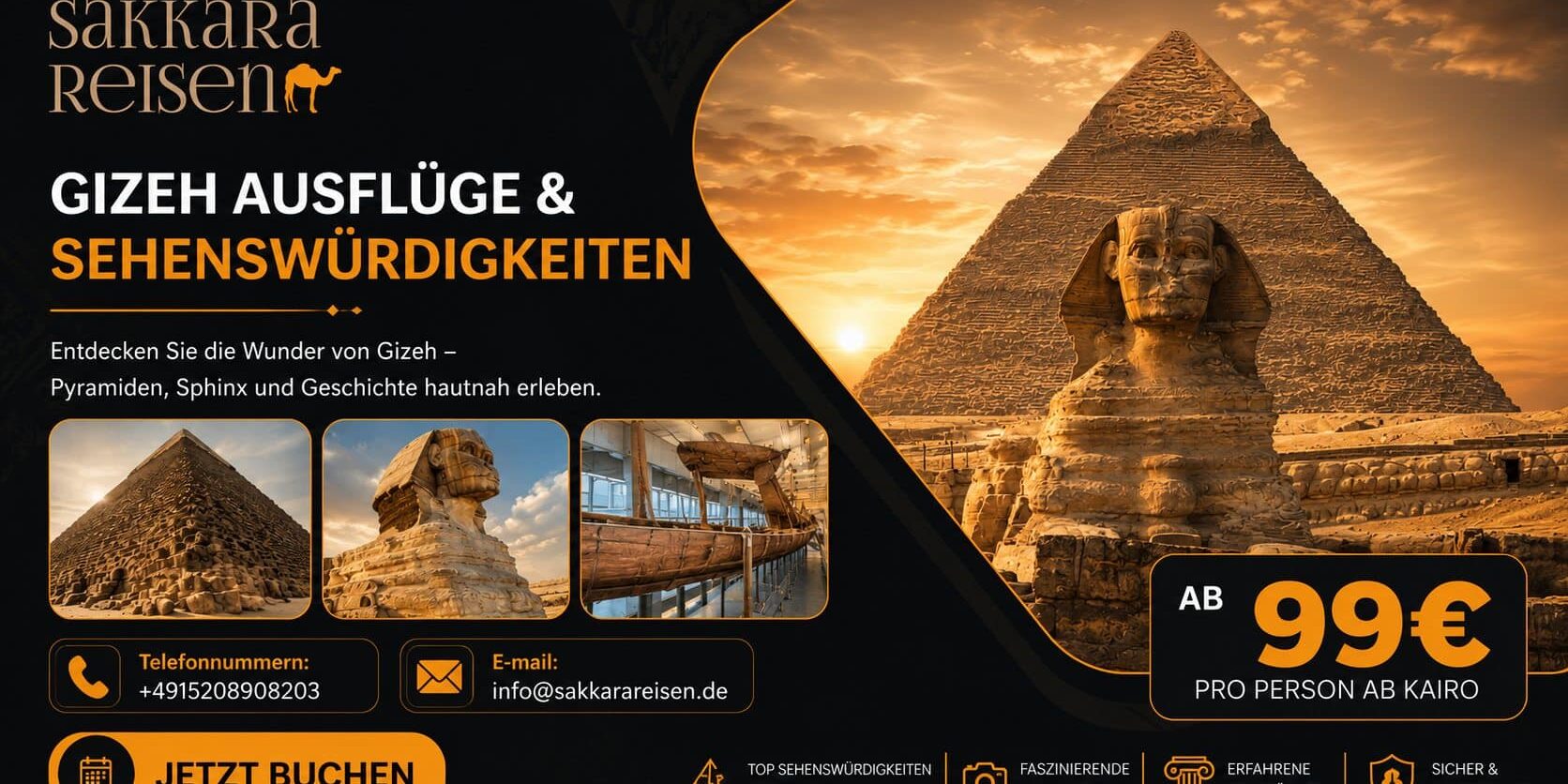 Gizeh Ausflüge & Sehenswürdigkeiten Gizeh Ausflüge & Sehenswürdigkeiten