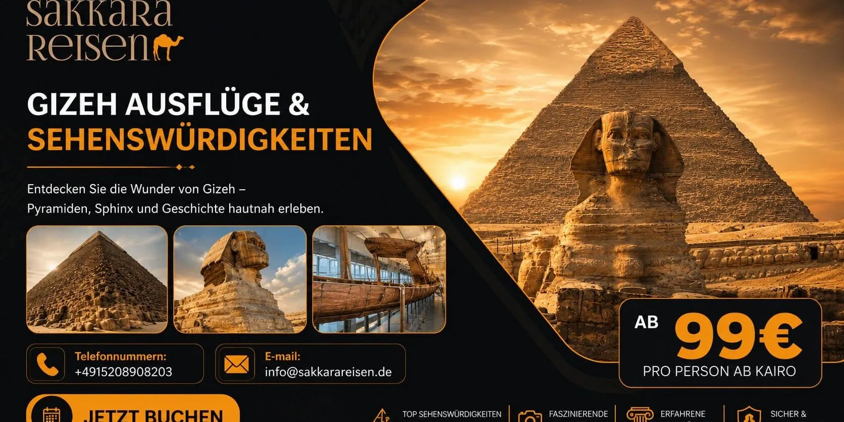 Gizeh Ausflüge & Sehenswürdigkeiten Gizeh Ausflüge & Sehenswürdigkeiten