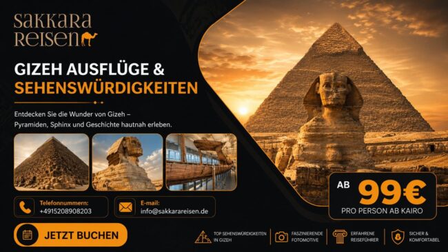 Gizeh Ausflüge & Sehenswürdigkeiten