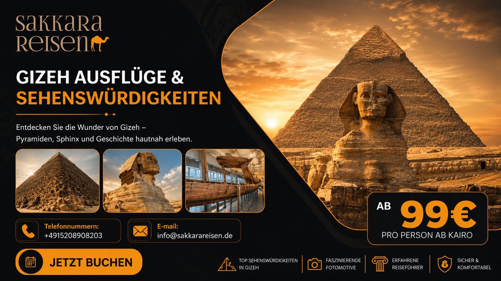 Gizeh Ausflüge & Sehenswürdigkeiten